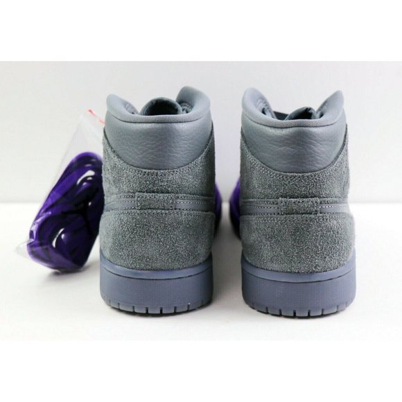 Nike Jordan 1 Mid Sheila Rashid UNITE Grey Womens - Picture 7 of 12